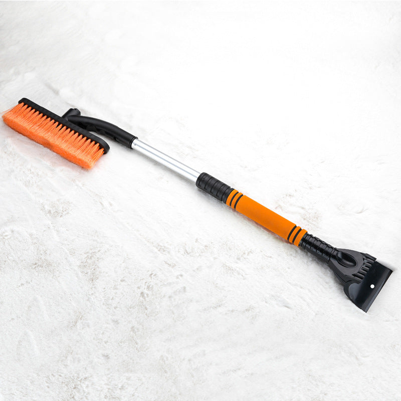 ๐ Extendable Car Snow Brush & Ice Scraper โ๏ธ | Detachable Windshield Cleaning Tool with Foam Handle ๐งน