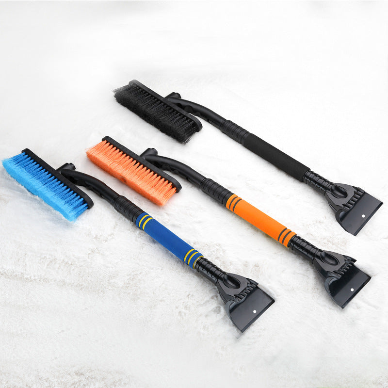 🚗 Extendable Car Snow Brush & Ice Scraper ❄️ | Detachable Windshield Cleaning Tool with Foam Handle 🧹