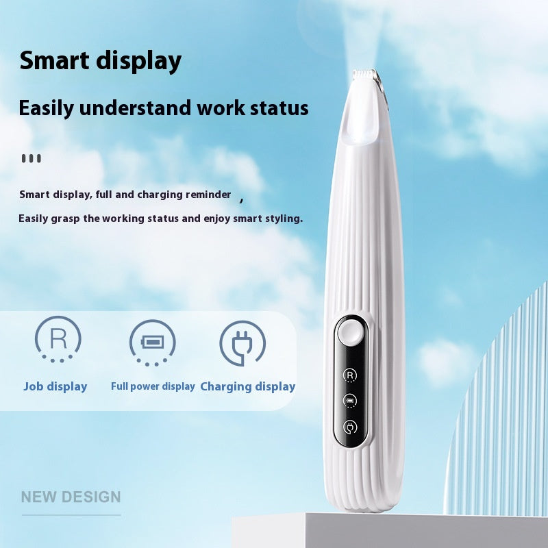 )  🐾 LED Pet Paw Trimmer ✂️ | Rechargeable Electric Grooming Clipper for Dogs & Cats 🐶🐱