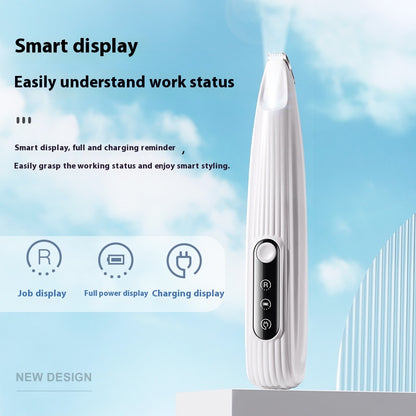 )  🐾 LED Pet Paw Trimmer ✂️ | Rechargeable Electric Grooming Clipper for Dogs & Cats 🐶🐱