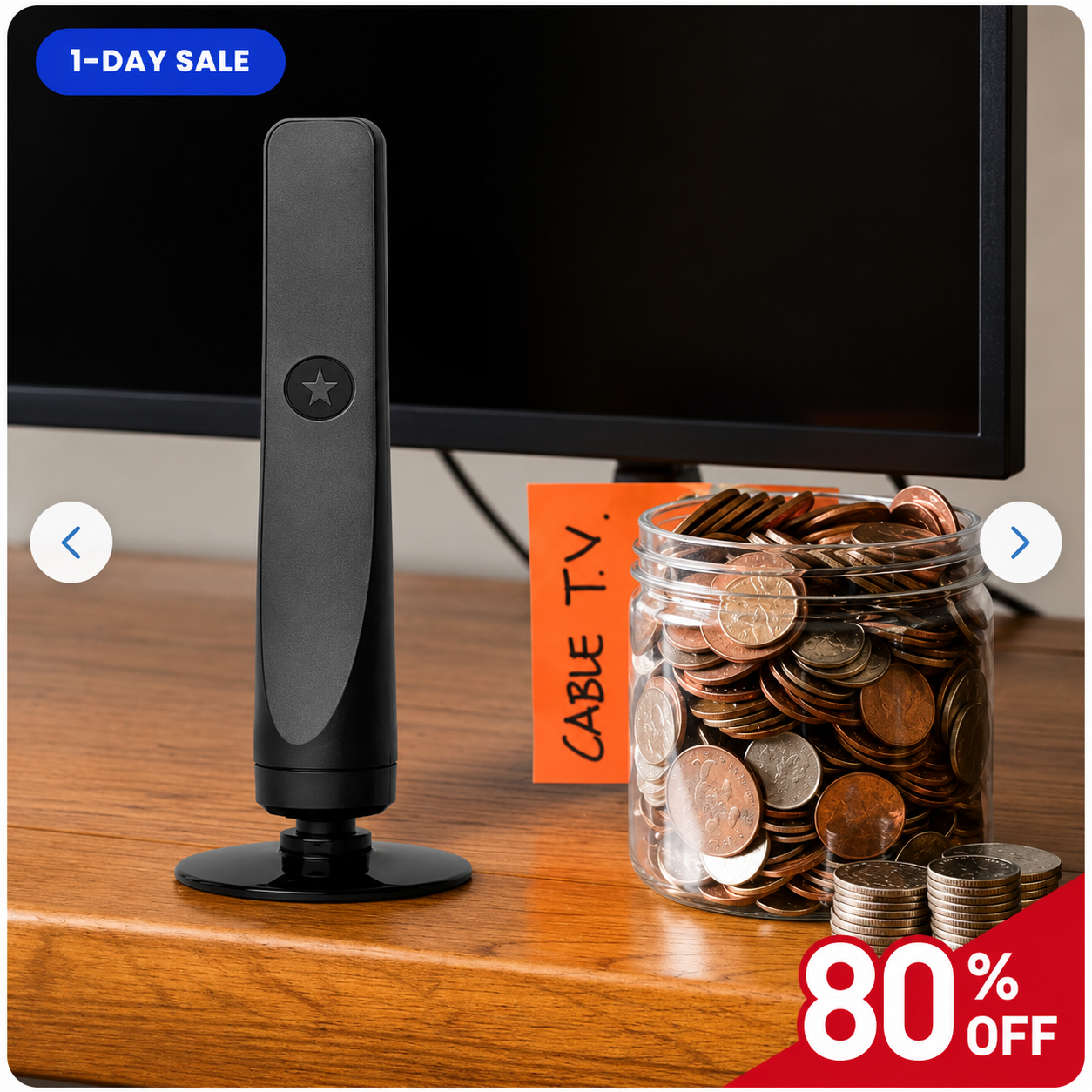 WaveMax - 100+ TV Channels, No Monthly Fees