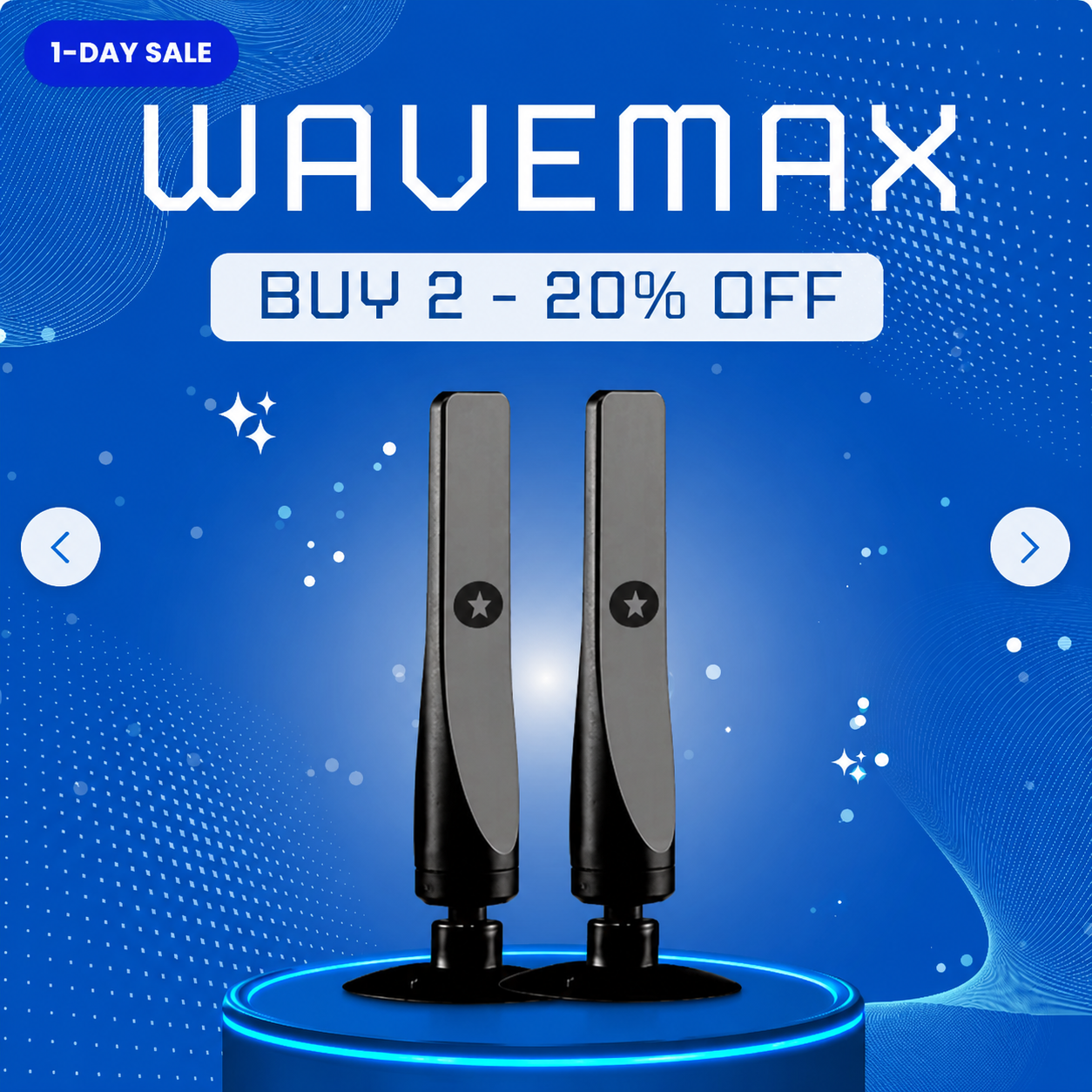 WaveMax - 100+ TV Channels, No Monthly Fees