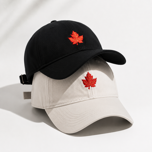 🍁 Canadian Maple Leaf Baseball Cap