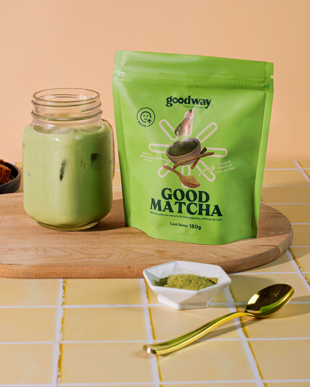 GOOD MATCHA Matcha Latte con Adaptógenos