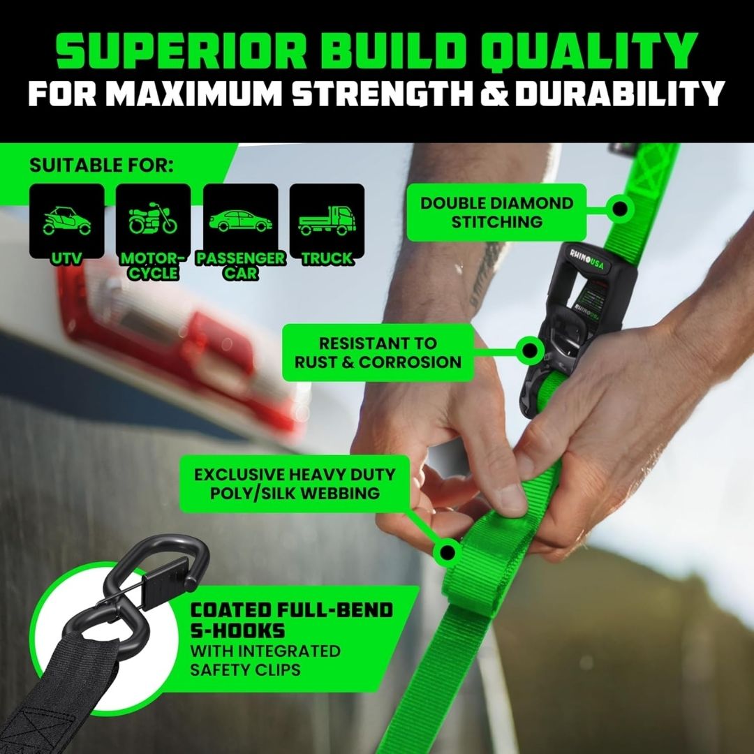 🔥 Selling Fast 50% OFF 🎁 Perfect Gift - Retractable Ratchet Strap ( 2026 Upgraded Edition )