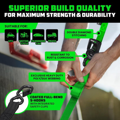🔥 Selling Fast 50% OFF 🎁 Perfect Gift - Retractable Ratchet Strap ( 2026 Upgraded Edition )