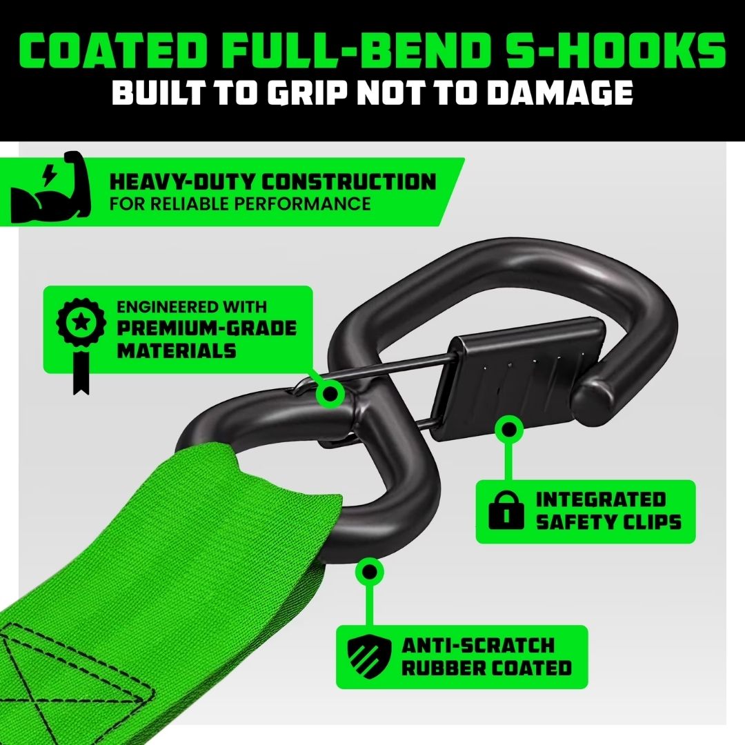 🔥 Selling Fast 50% OFF 🎁 Perfect Gift - Retractable Ratchet Strap ( 2026 Upgraded Edition )