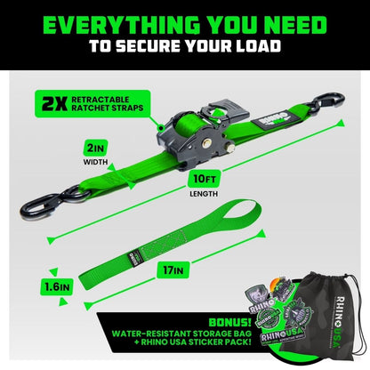 🔥 Selling Fast 50% OFF 🎁 Perfect Gift - Retractable Ratchet Strap ( 2026 Upgraded Edition )