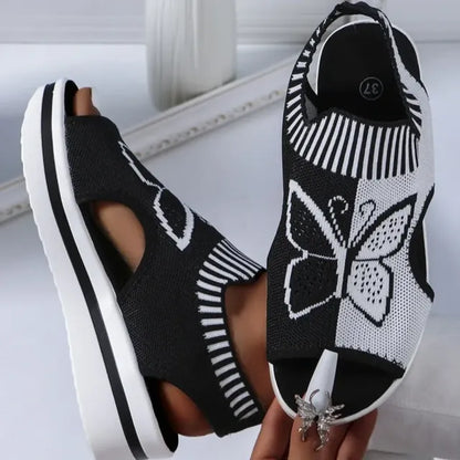 🌸LAST DAY SPECIAL PRICE!!🌸Women's Casual Peep-Toe Platform Beach Sandals