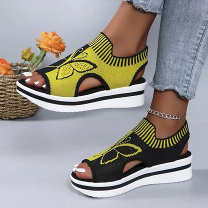 🌸LAST DAY SPECIAL PRICE!!🌸Women's Casual Peep-Toe Platform Beach Sandals